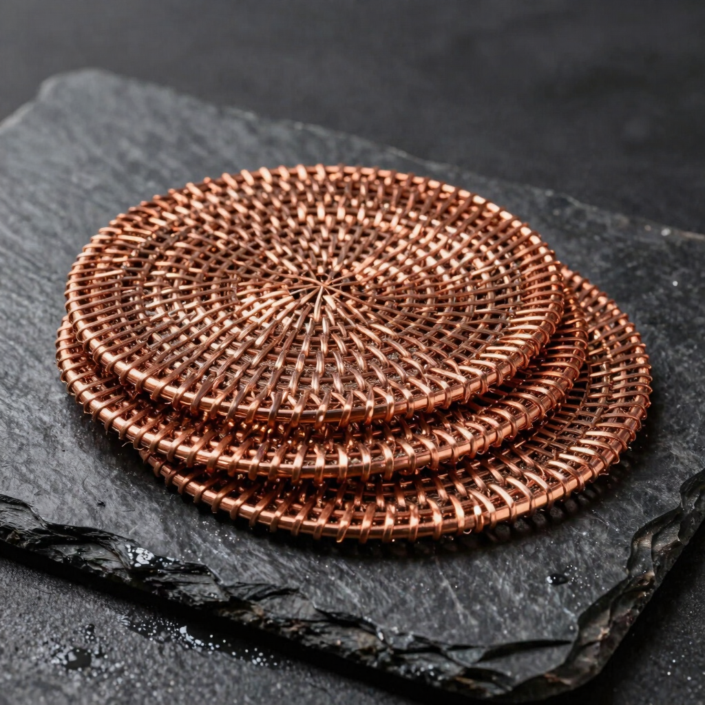 Copper Mesh Scouring Pads