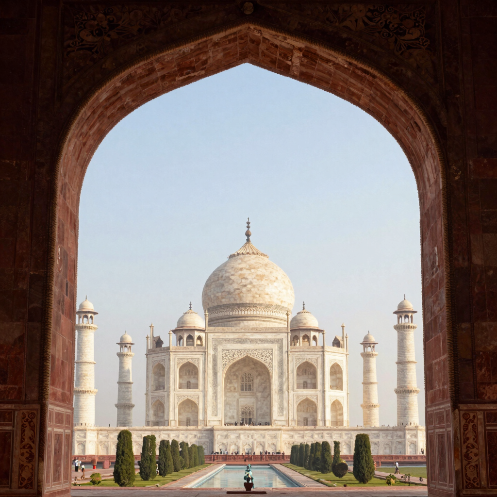 Agra Fort & Taj Sightseeing