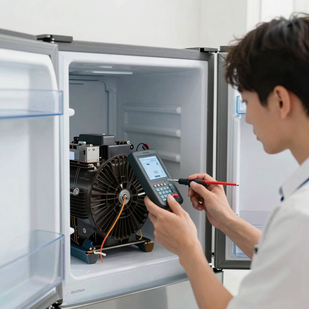 Diagnóstico de Refrigerador Inverter