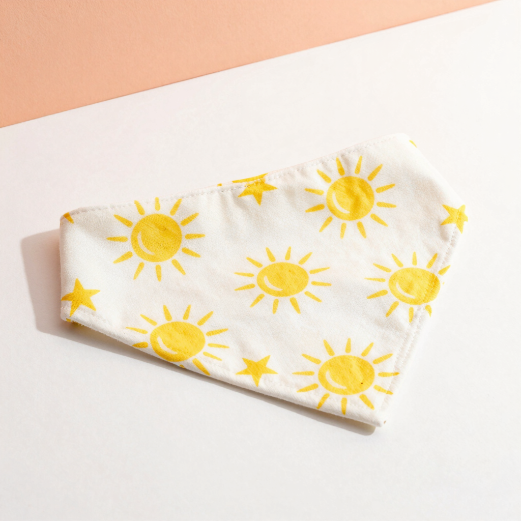 Bandana Reversible Sol y Estrellas