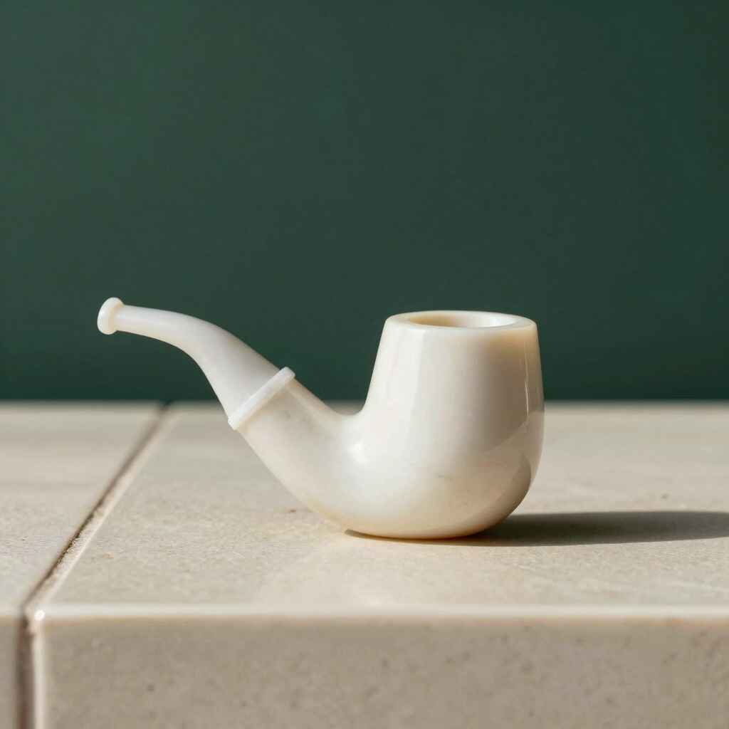 Alabaster Ritual Pipe
