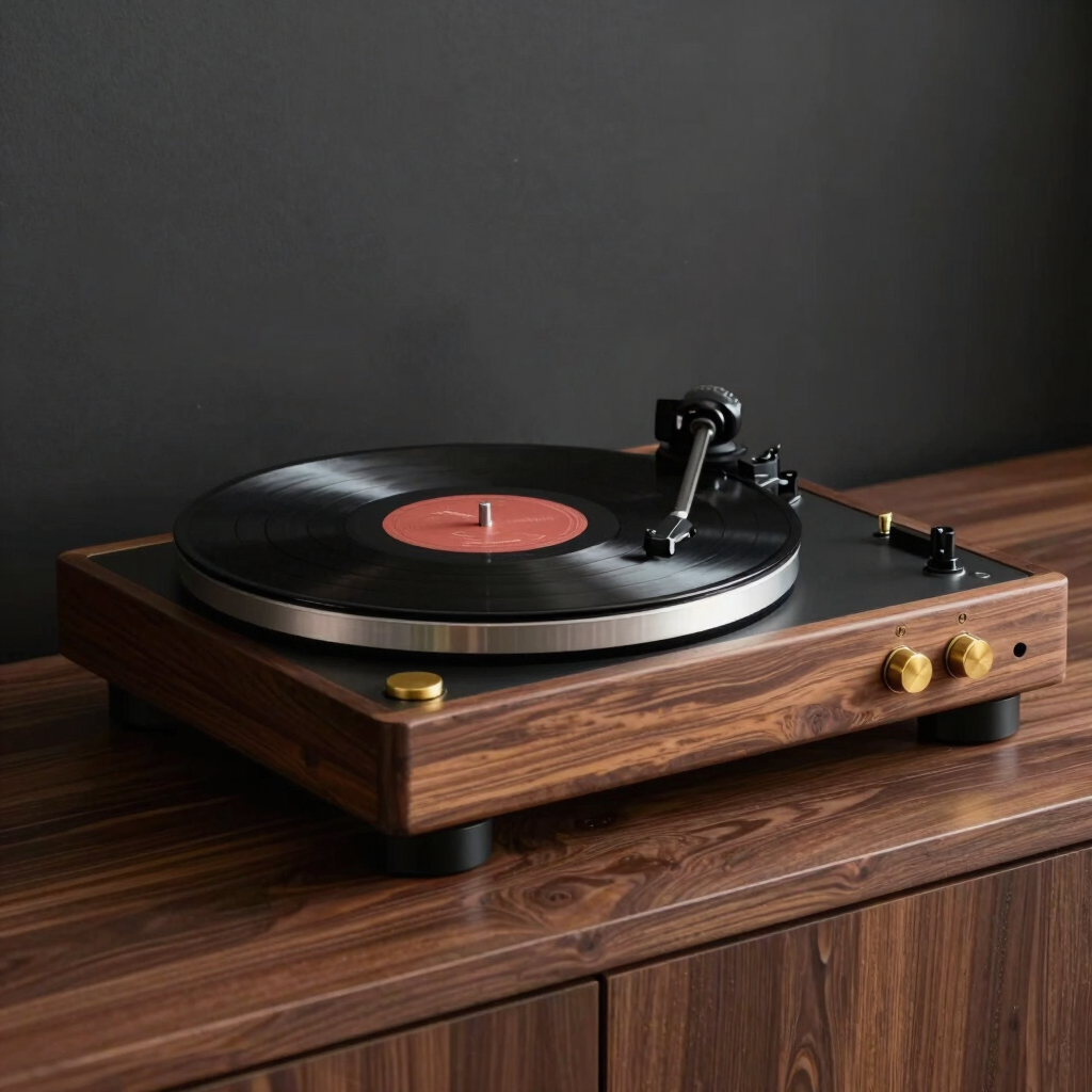 The Heirloom Bluetooth Turntable
