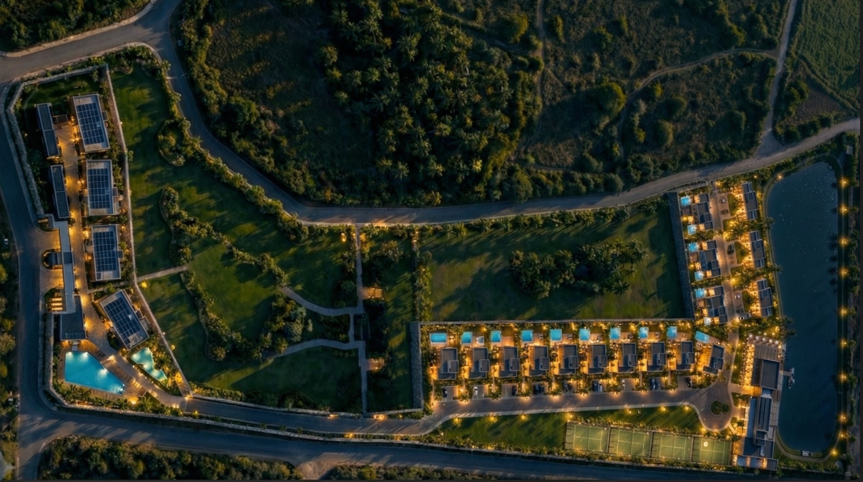 Panorama du Village Privé Terra Immo