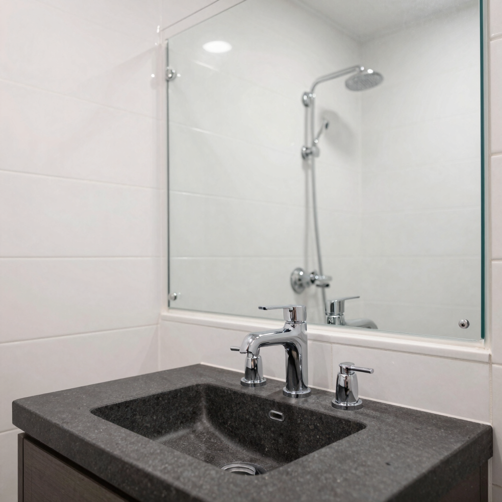 Bathroom Sanitization & Tile Scrub