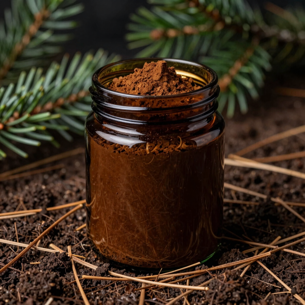 Raw Siberian Chaga Mushroom Powder