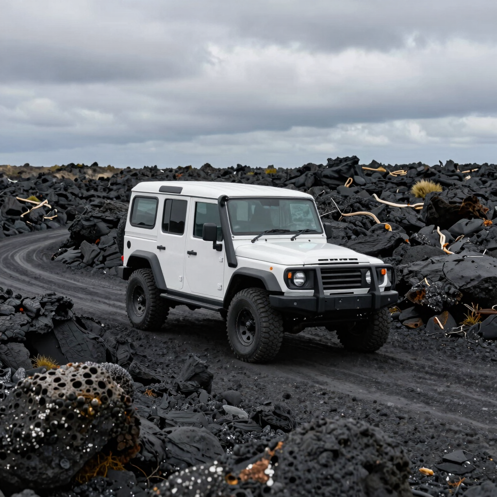 Lintasan Black Lava Gunung Batur