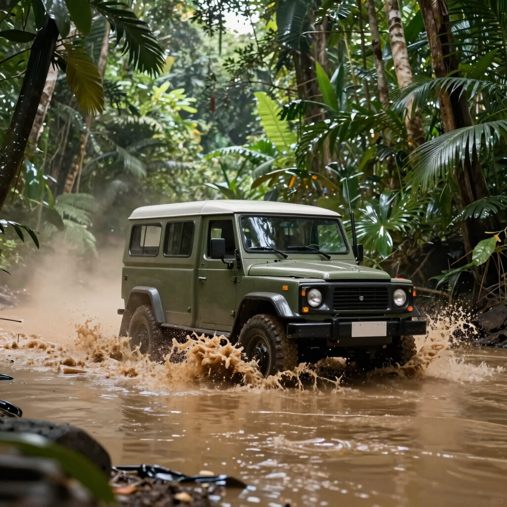 Eksplorasi Off-Road Alas Karet