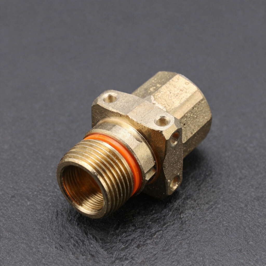 Фітинг цанговий кутовий G1/4" Ø10мм