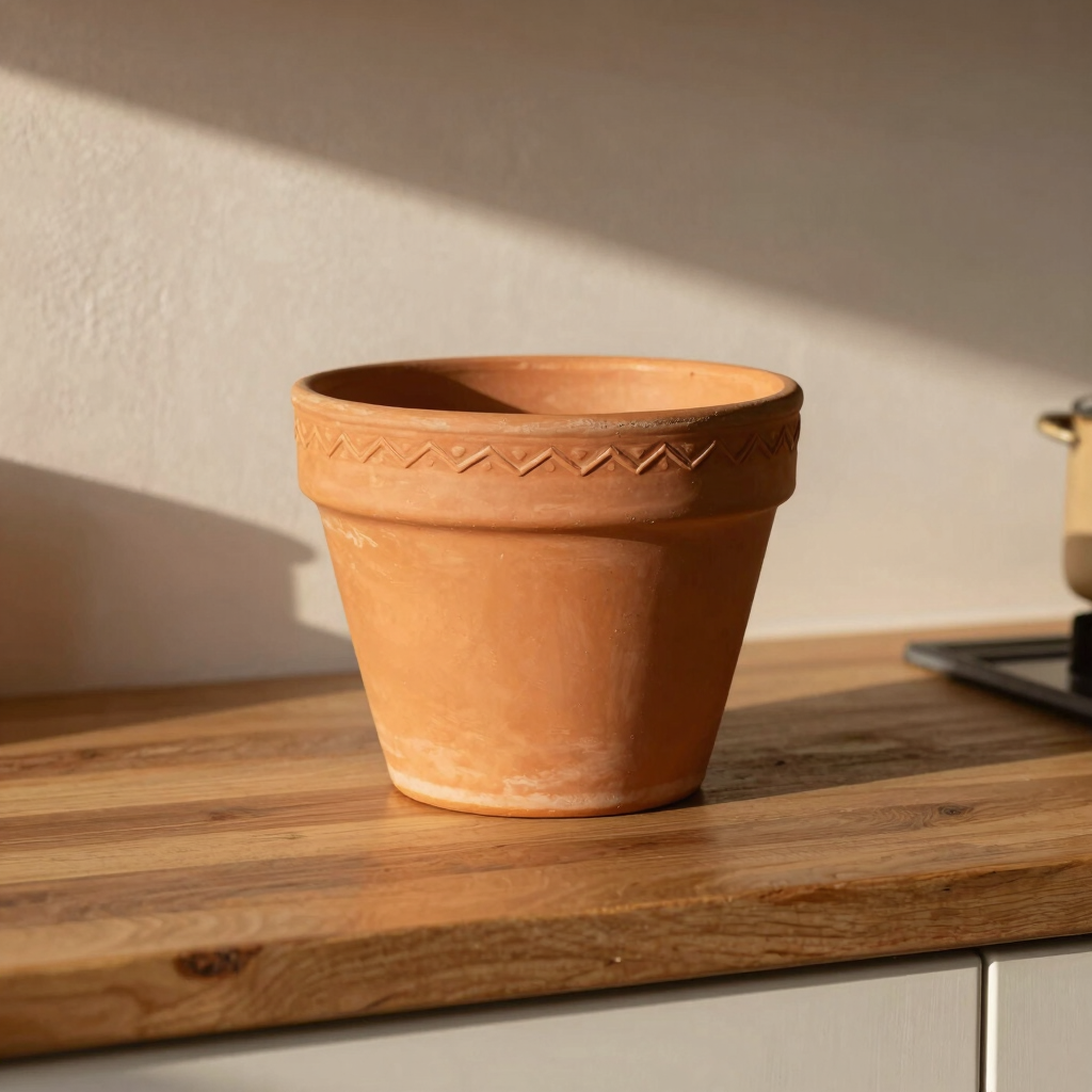 Hand-Thrown Heart Planter
