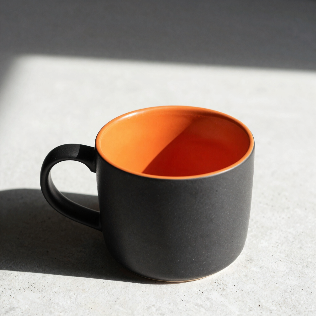 Matte Black Studio Mug
