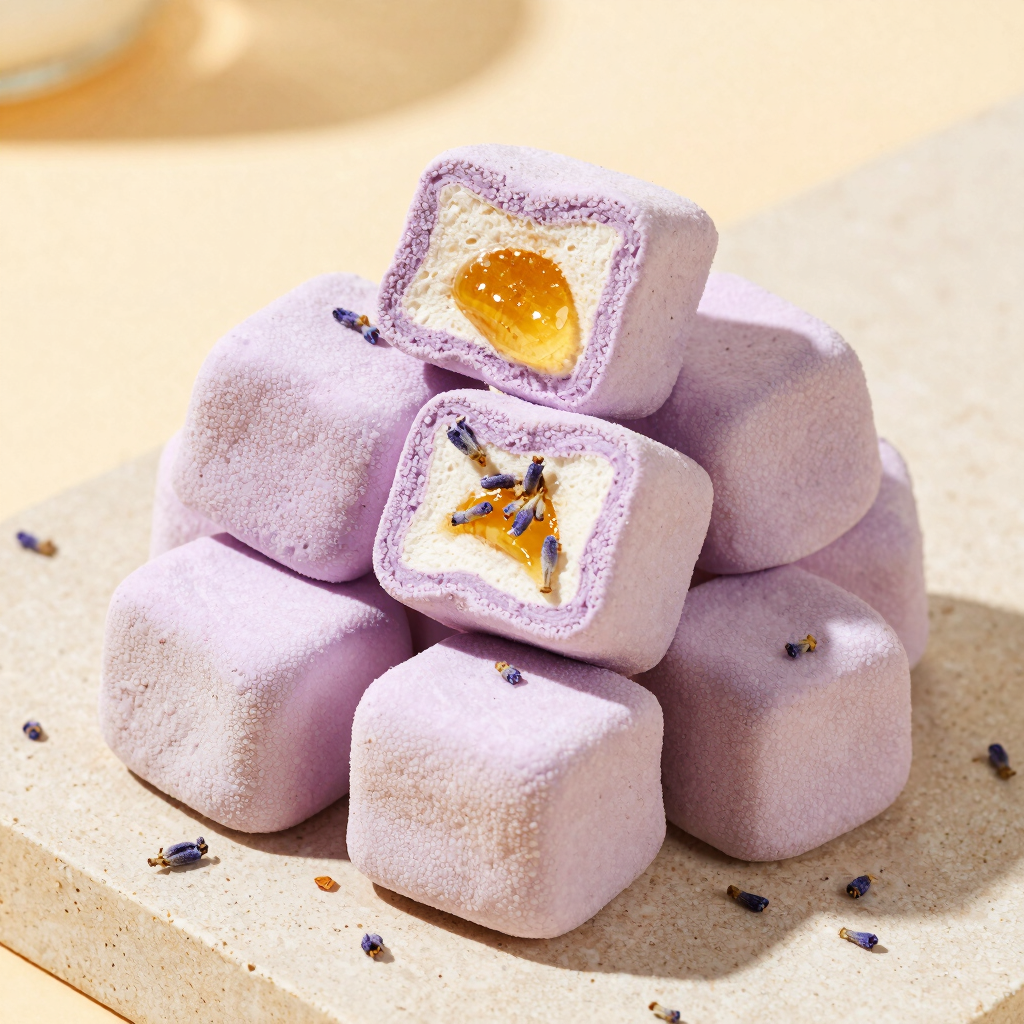 Lavender Honey Marshmallows