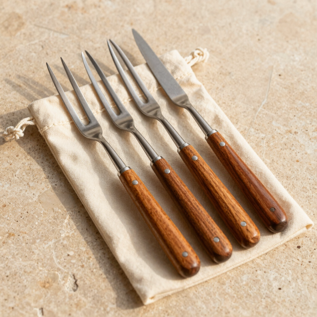 Artisan Wooden Roasting Sticks