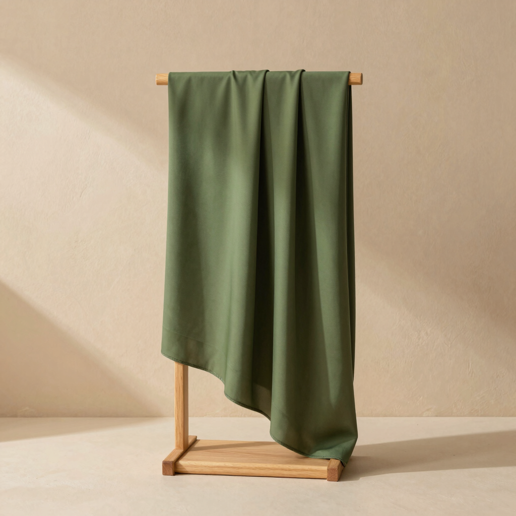 Serene Olive Two-Piece Khimar