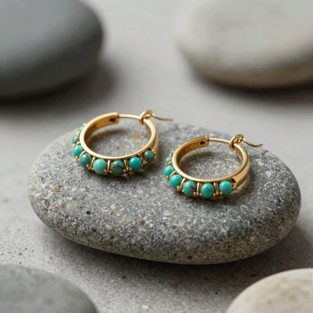 Créoles Océanes à la Turquoise