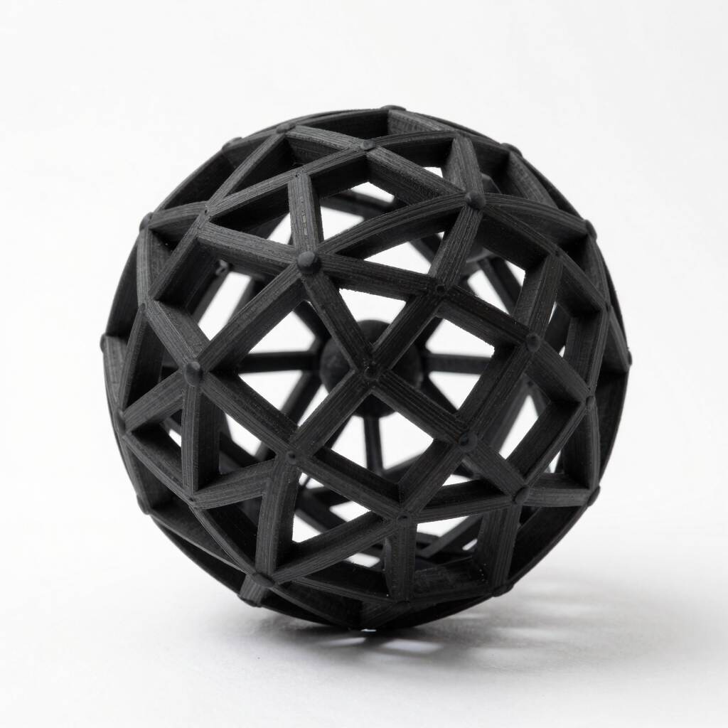 Fractal Sphere Desk Sculpture