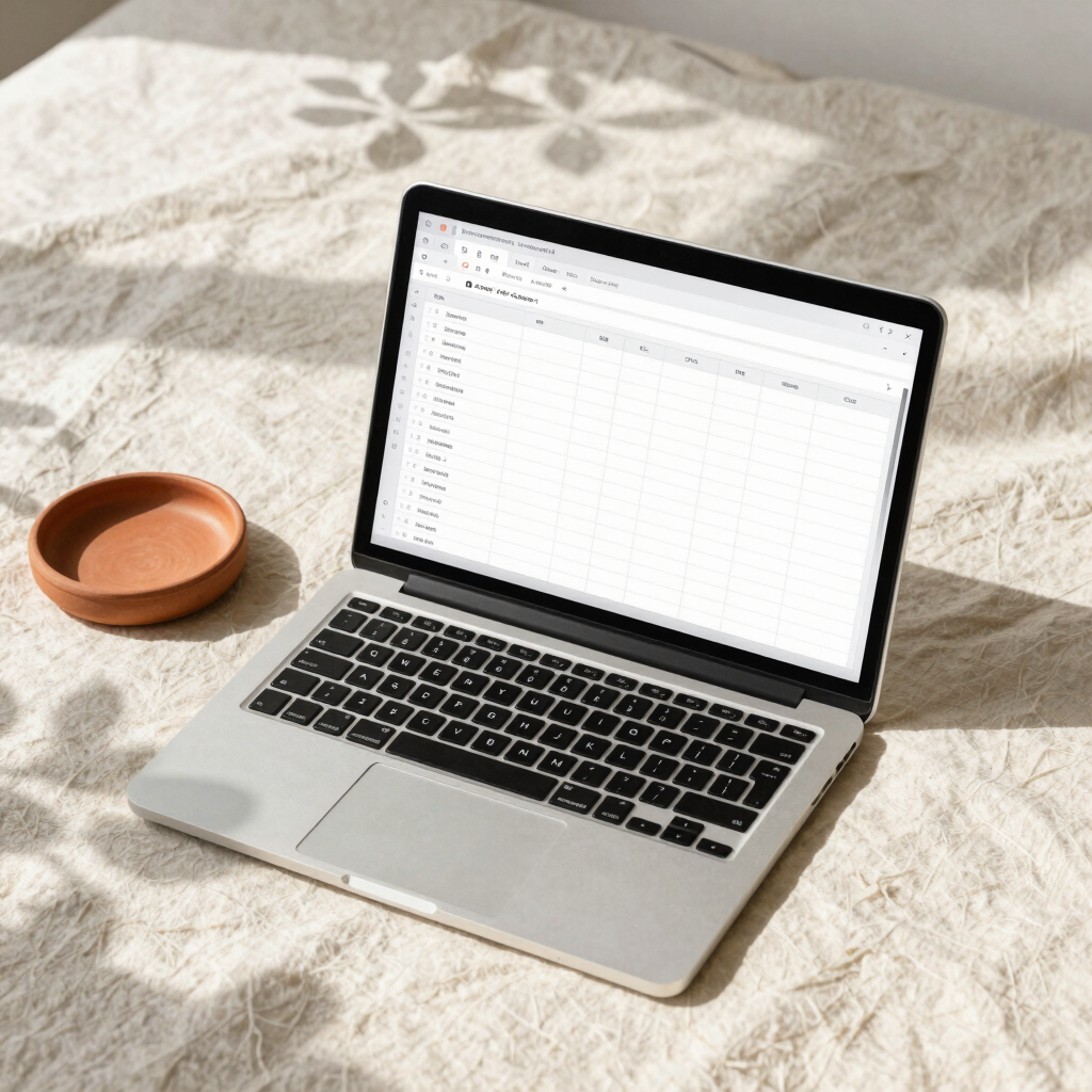 Sweet Tea Budget Spreadsheet