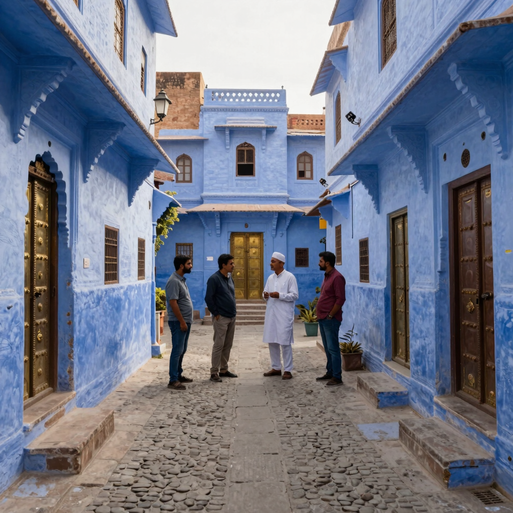 Blue City Heritage Walking Tour