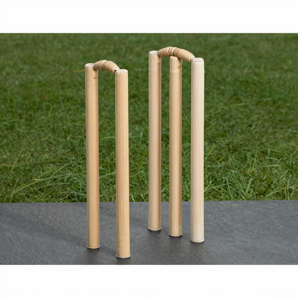 Regulation Ash Wood Stumps Set