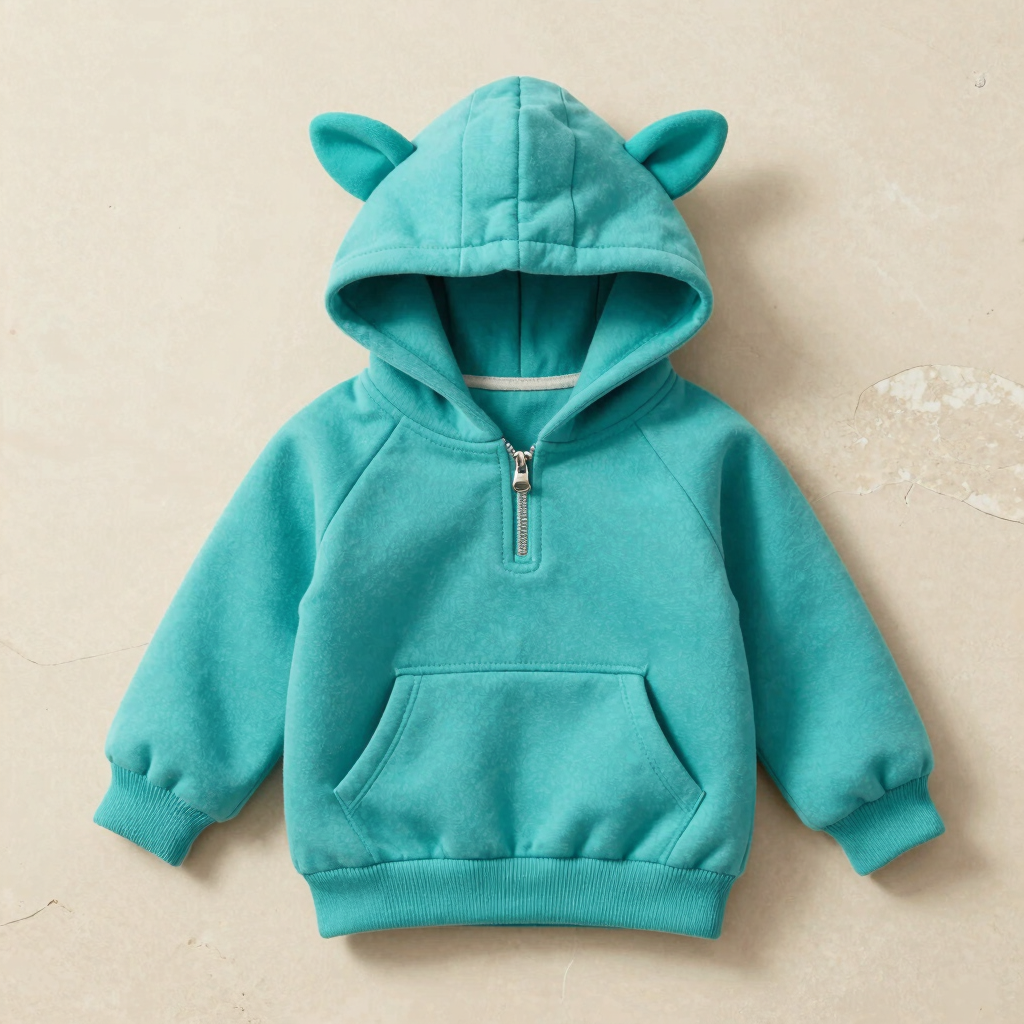 Sudadera con Capucha Perrito Alegre