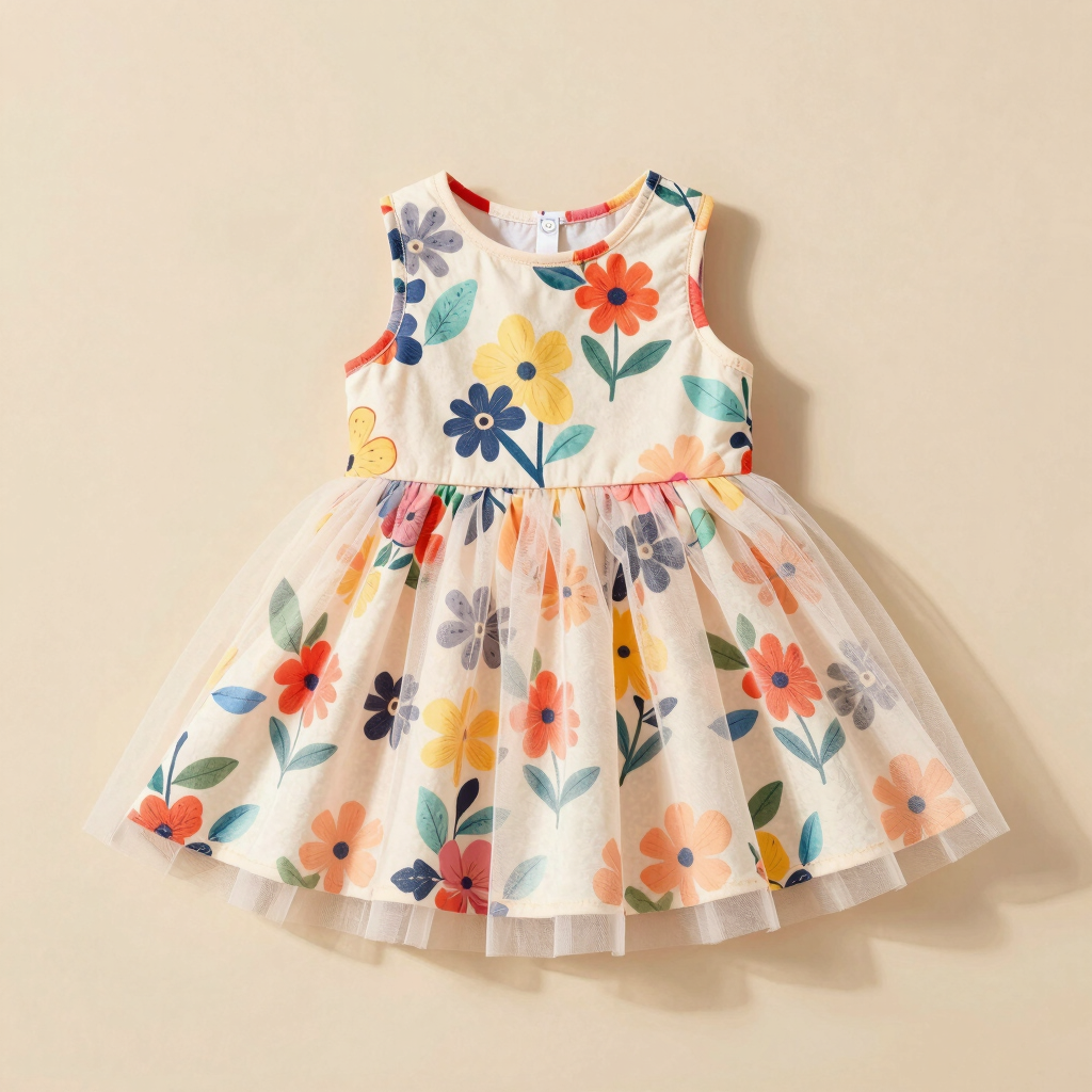 Vestido de Gala Flores de Celaya