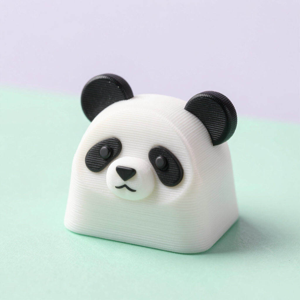 Clicky Panda Keycap Fidget