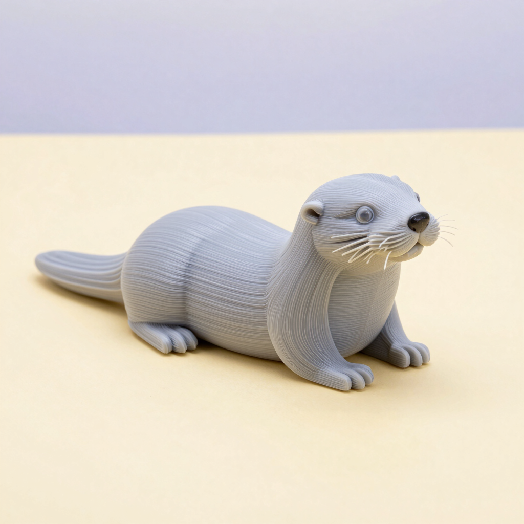 Magnetic Sliding Otter Pair