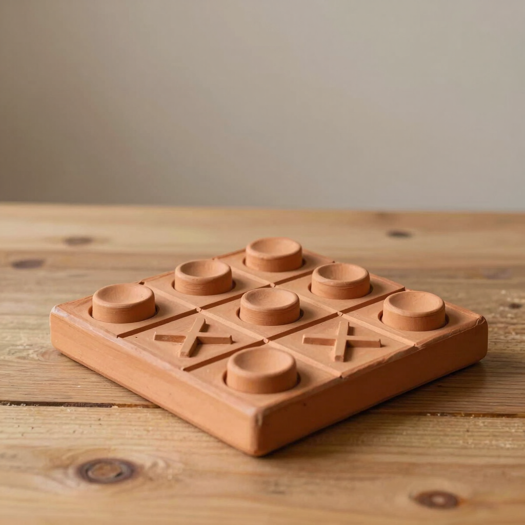 Jogo da Velha em Terracota