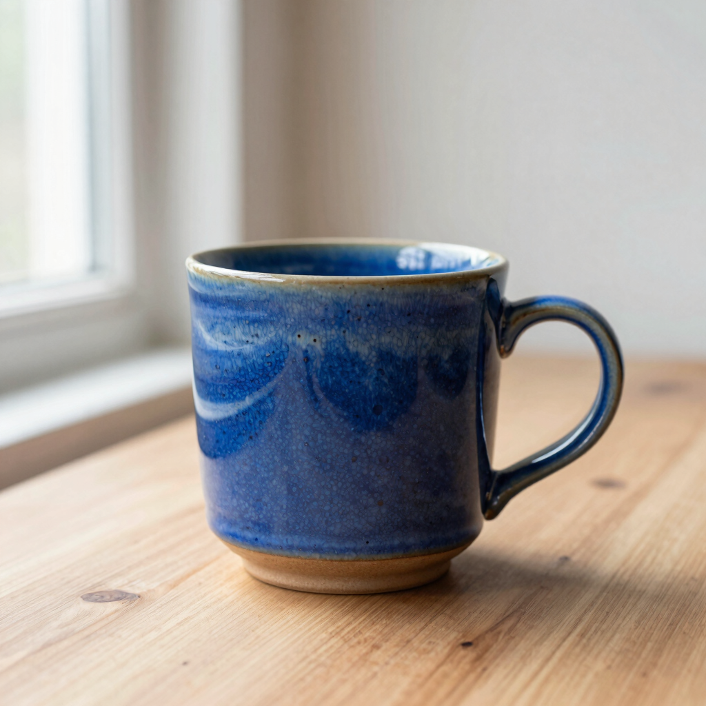 Cobalt Speckle Daily Mug