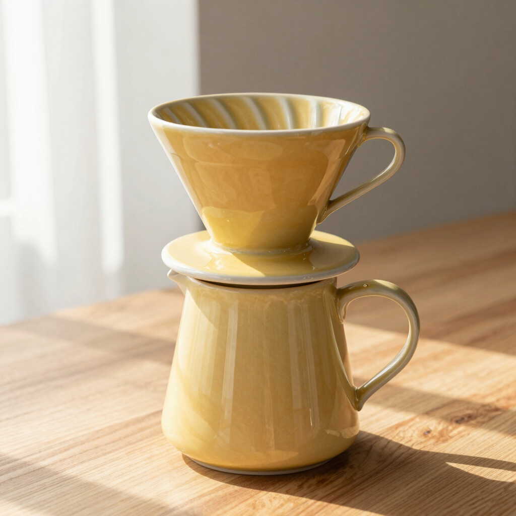 Honey Gold Pour-Over Dripper