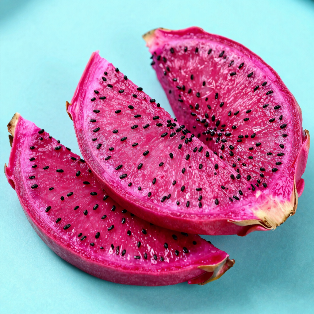 Crispy Dragonfruit Wheel Chips