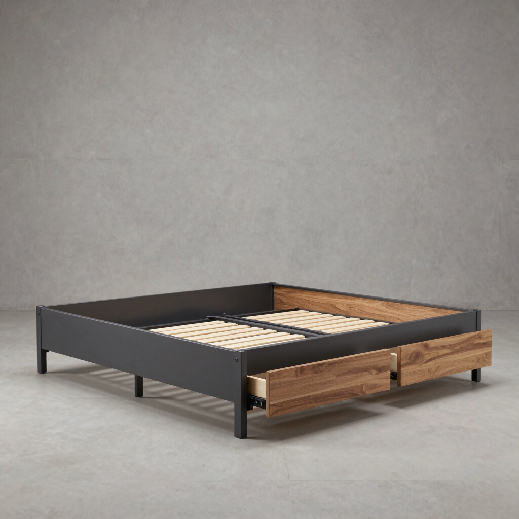 FORMA Shift Twin XL Storage Bed