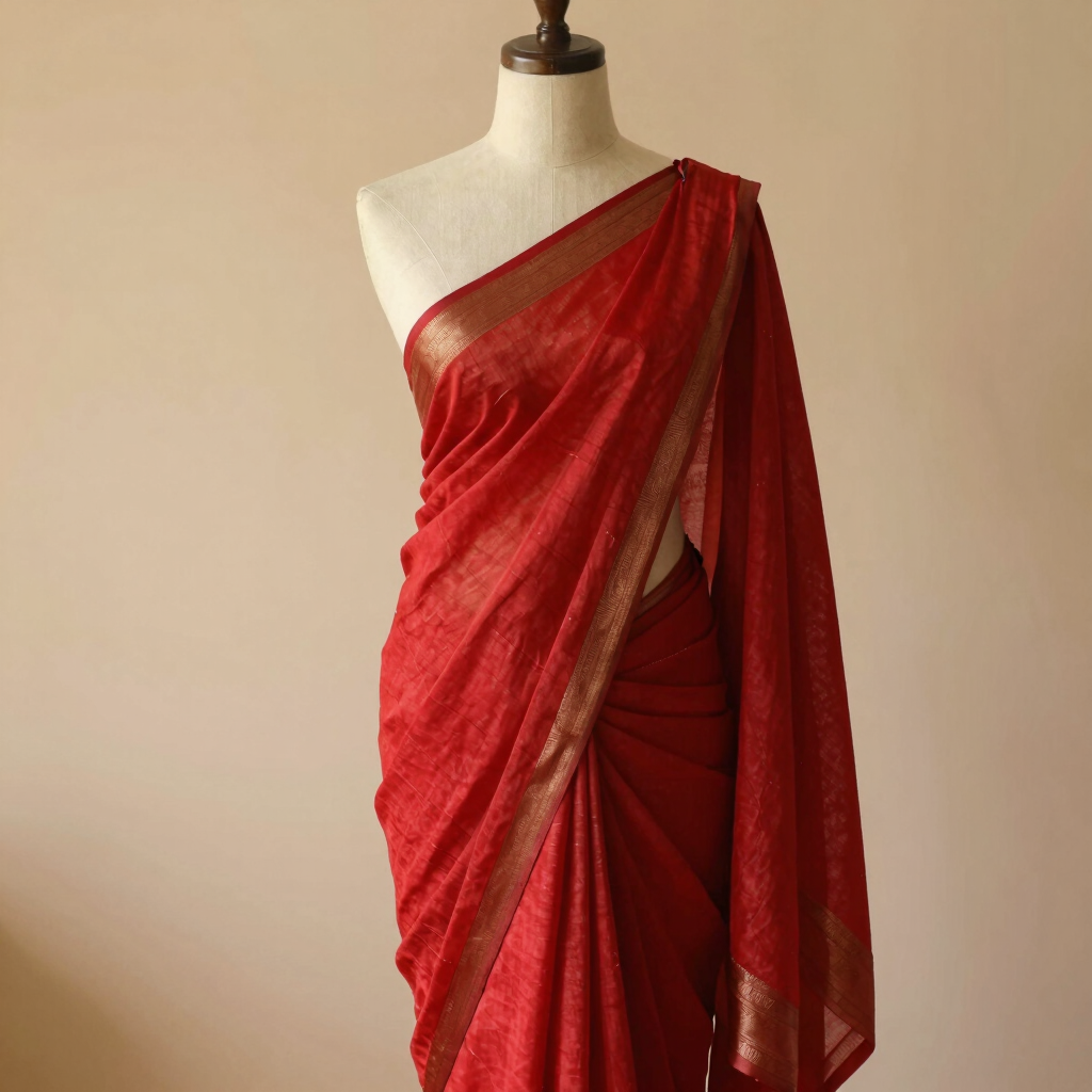 Aparajita Silk Linen Festive Saree