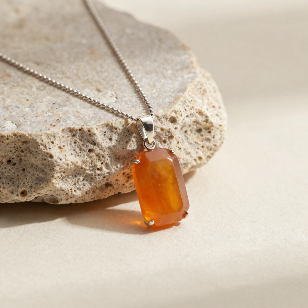 The Sovereign Carnelian Pendant