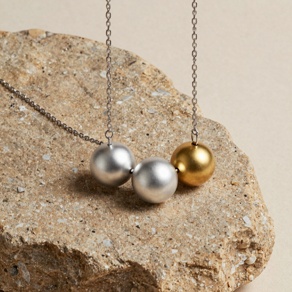 The Equilibrium Bi-Color Pendant