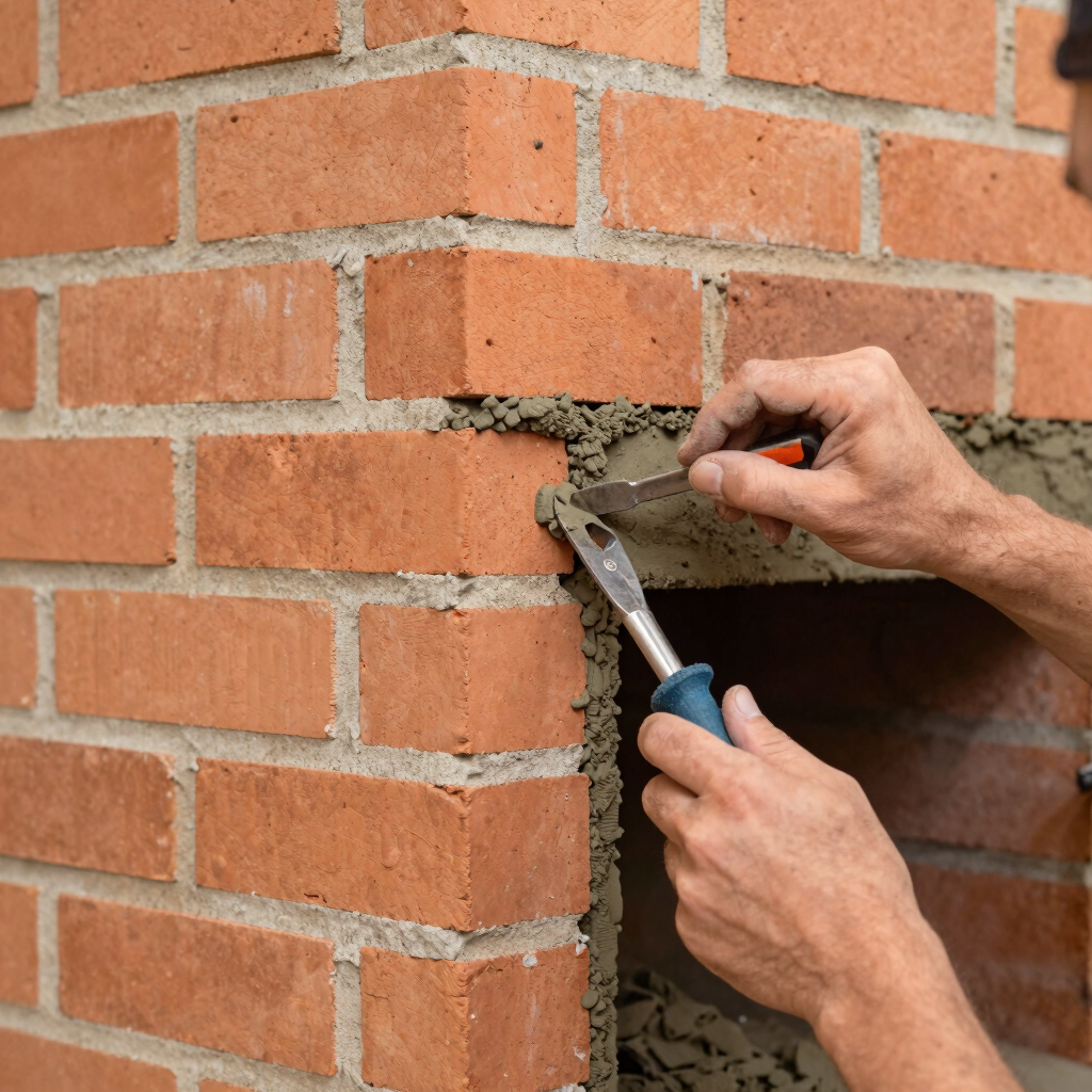 Firebox tuckpointing & Repair