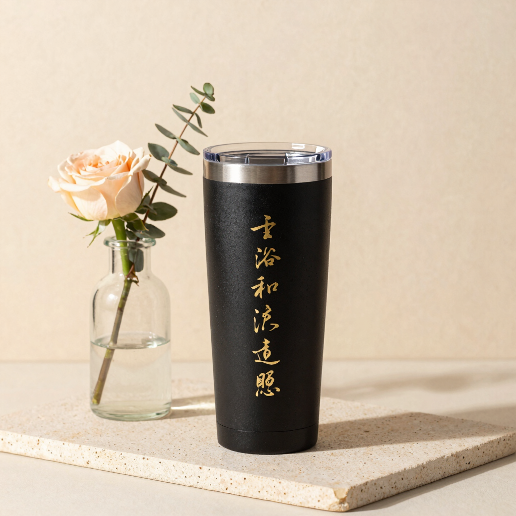 Termo Personalizado y Flores de Temporada