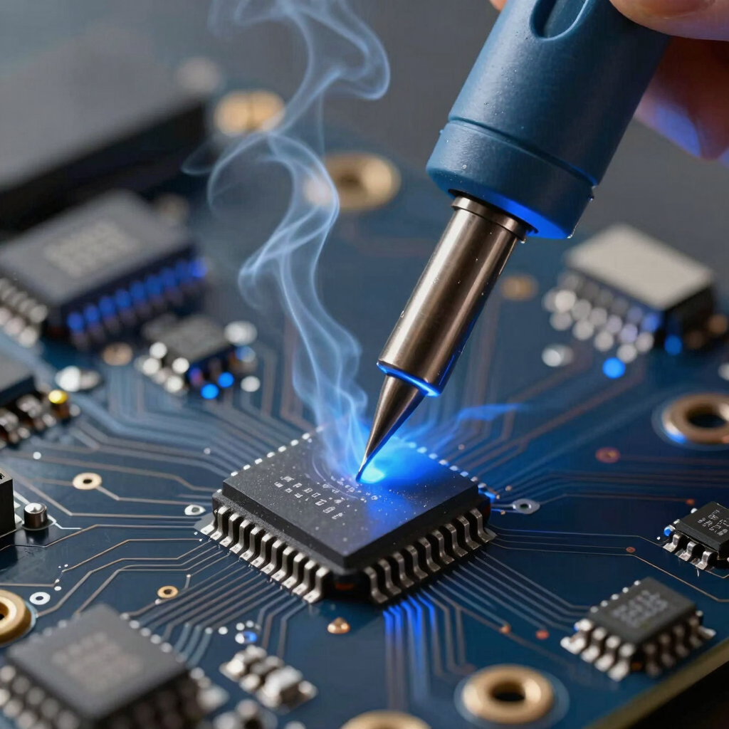 Motherboard Chip-Level Micro-Soldering