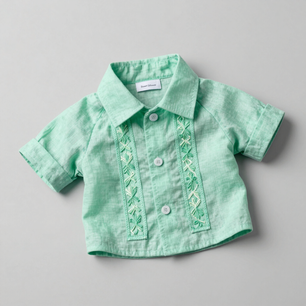 Guayabera "Gatito Elegante"