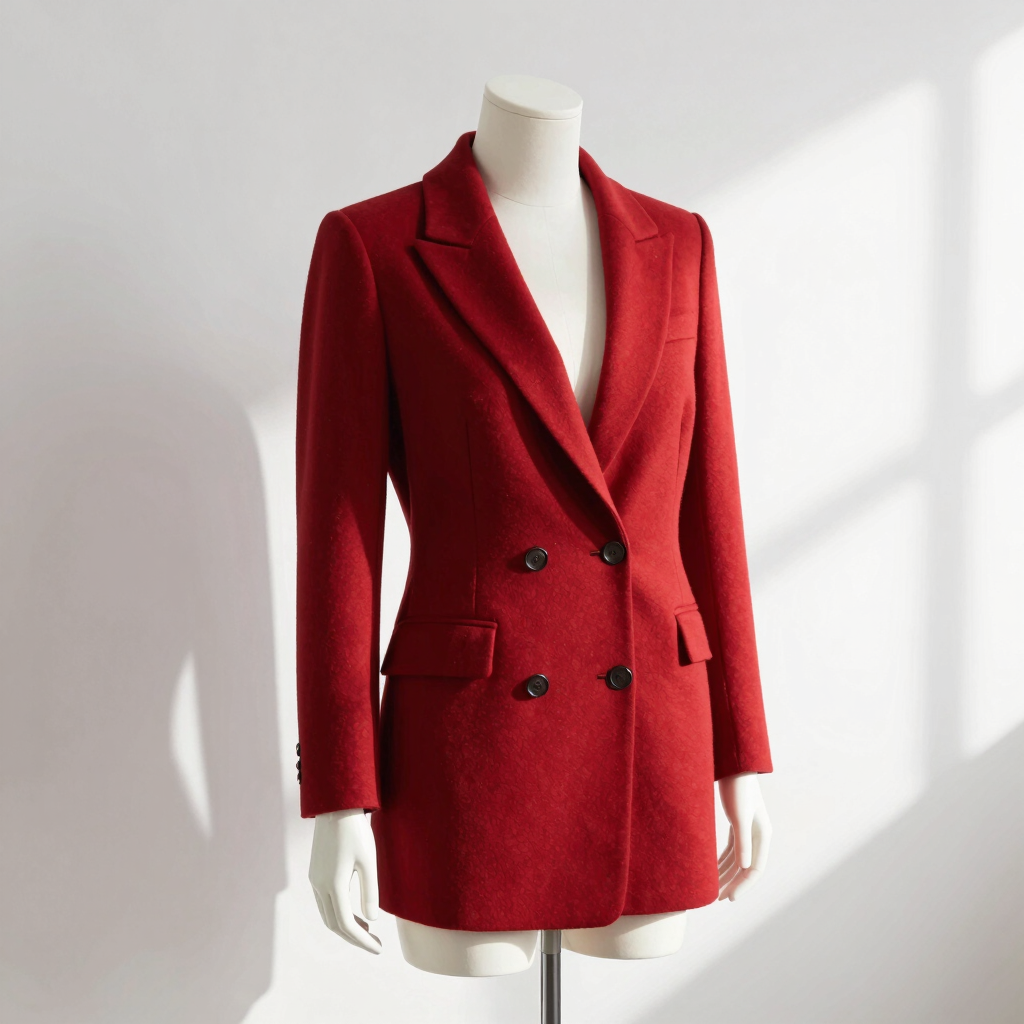 Manhattan Tailored Crimson Blazer