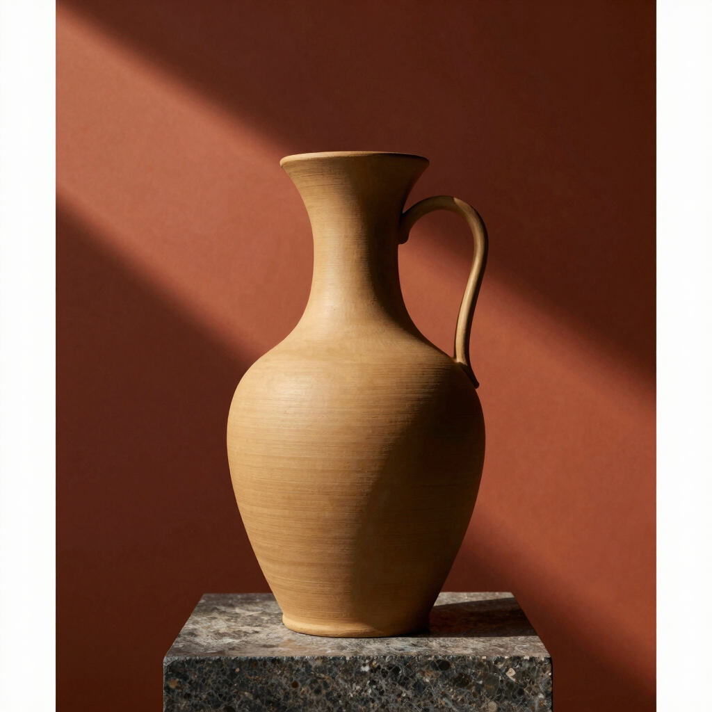 Sienna Organic Clay Carafe