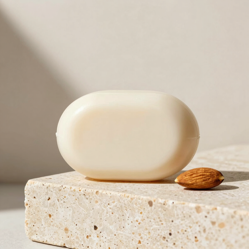 Crema Corporal Sólida de Cacao y Almendras