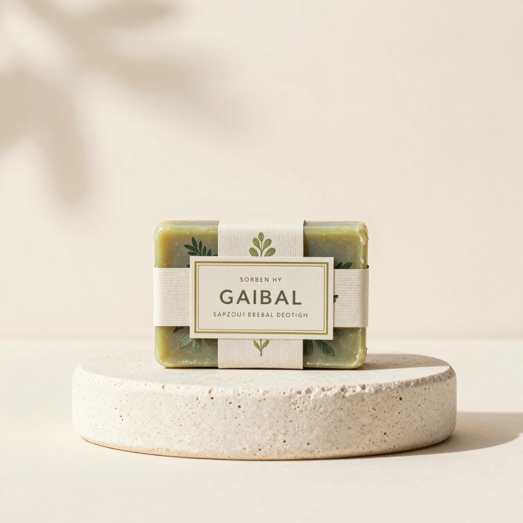 Cold-Pressed Neem & Basil Soap