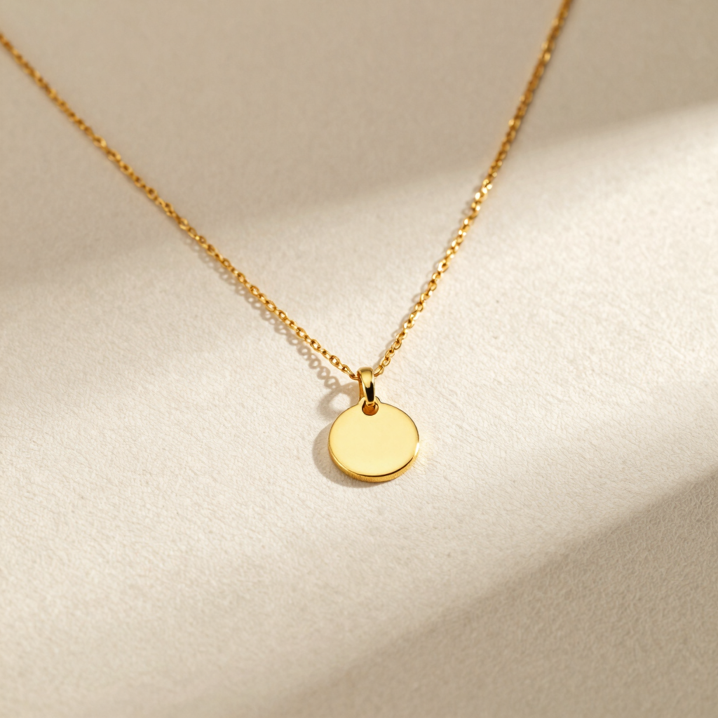Collar Minimalista Bañado en Oro