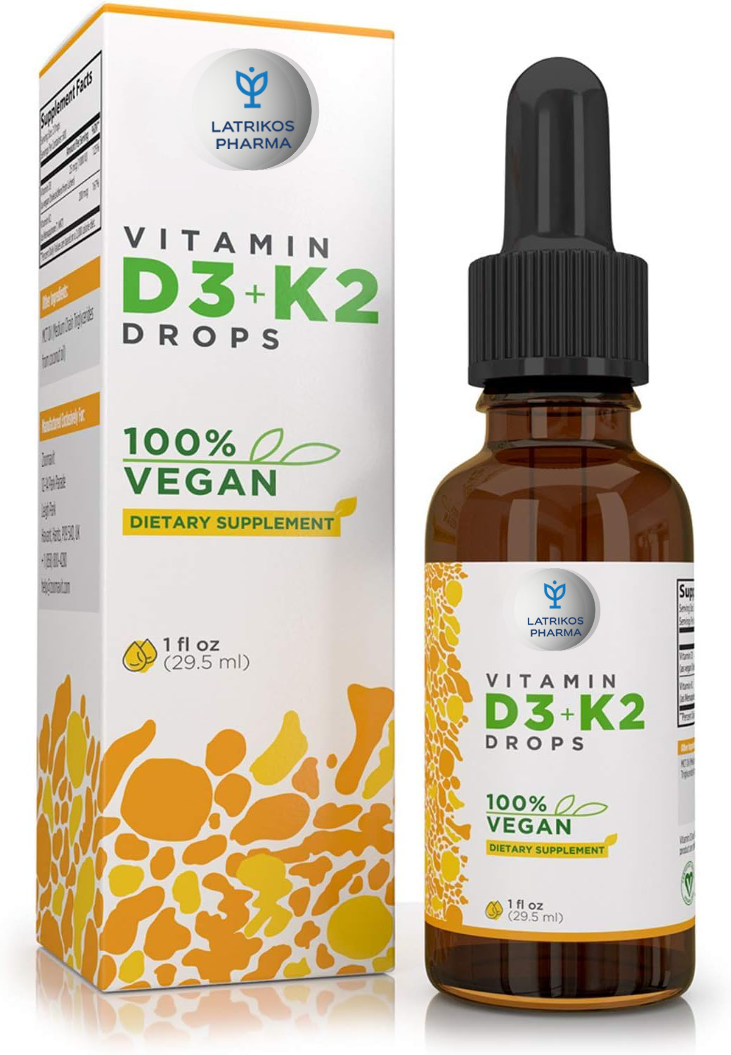 Vitamin D3+K2 Drops