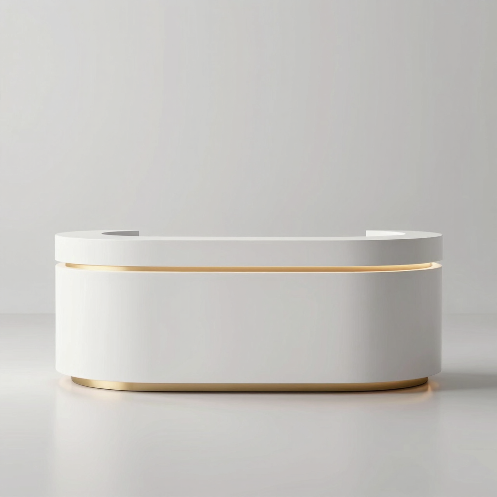 Grand Arc Modern Reception Desk