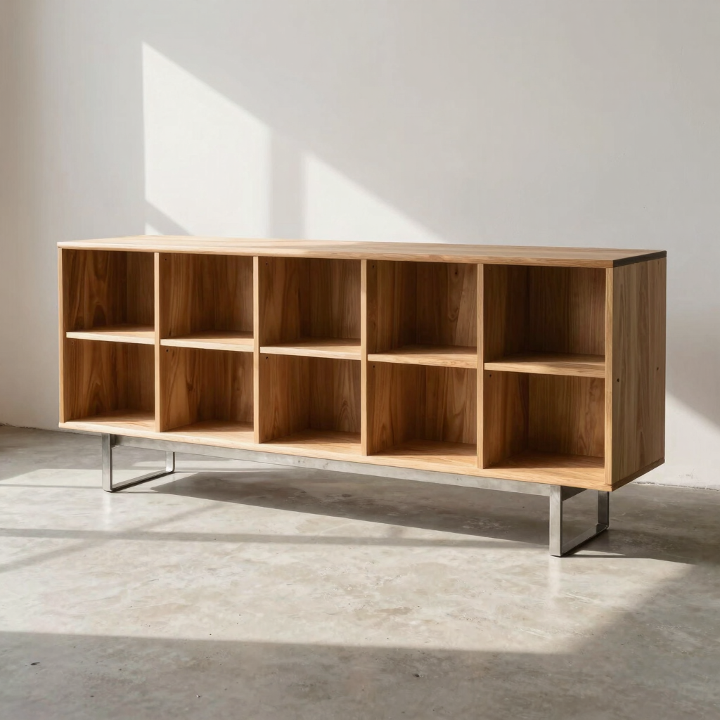 Cubby-9 Birch Sideboard