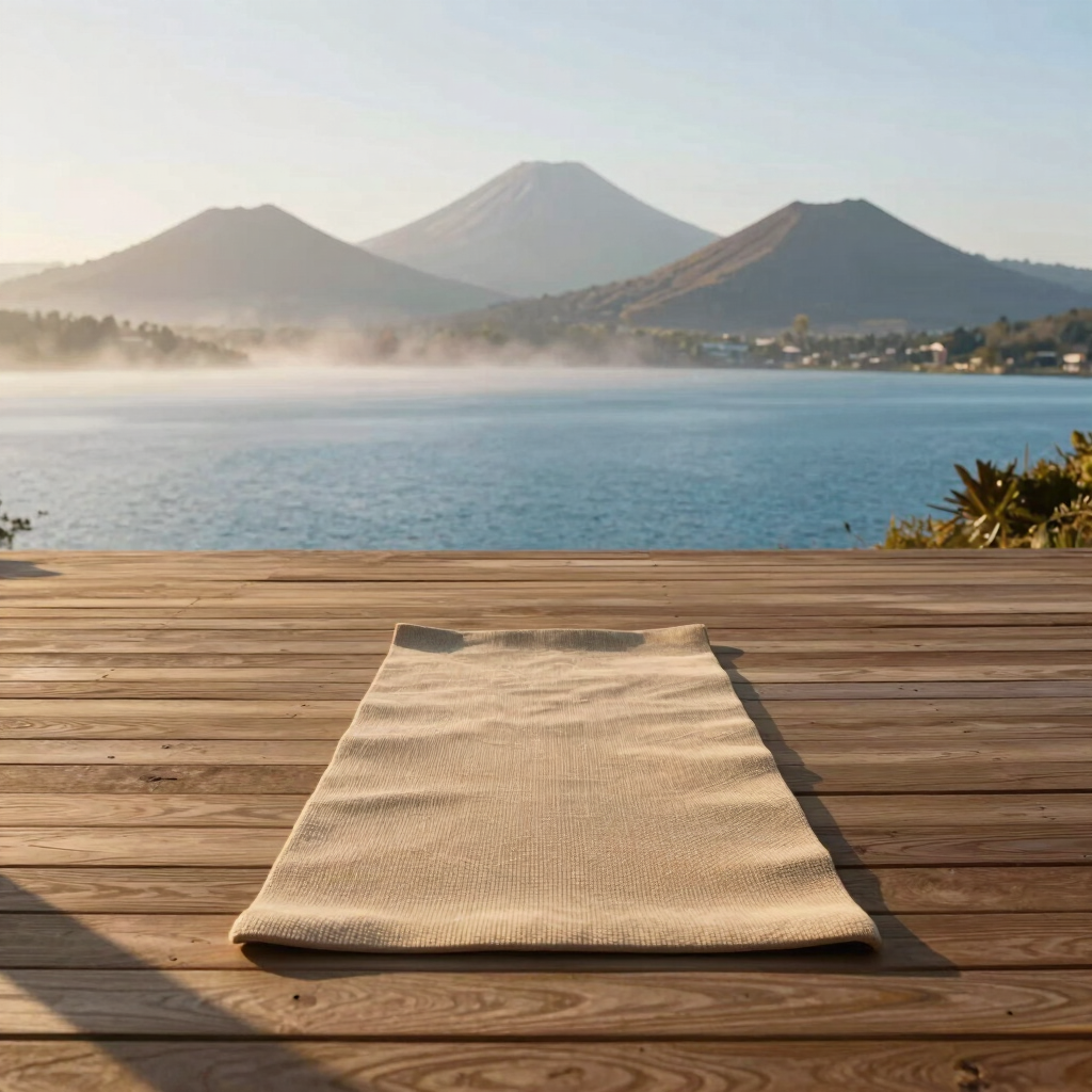 Private Volcano-View Yoga Session