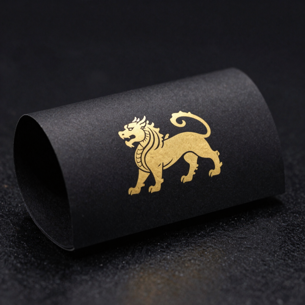 Chinthe Gold Signature Booklet