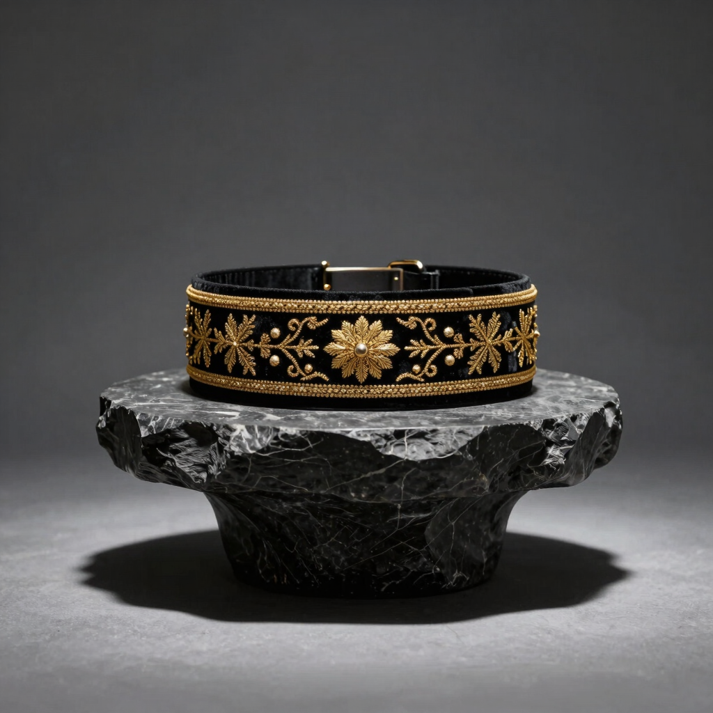 Gilded Zardozi Editorial Belt