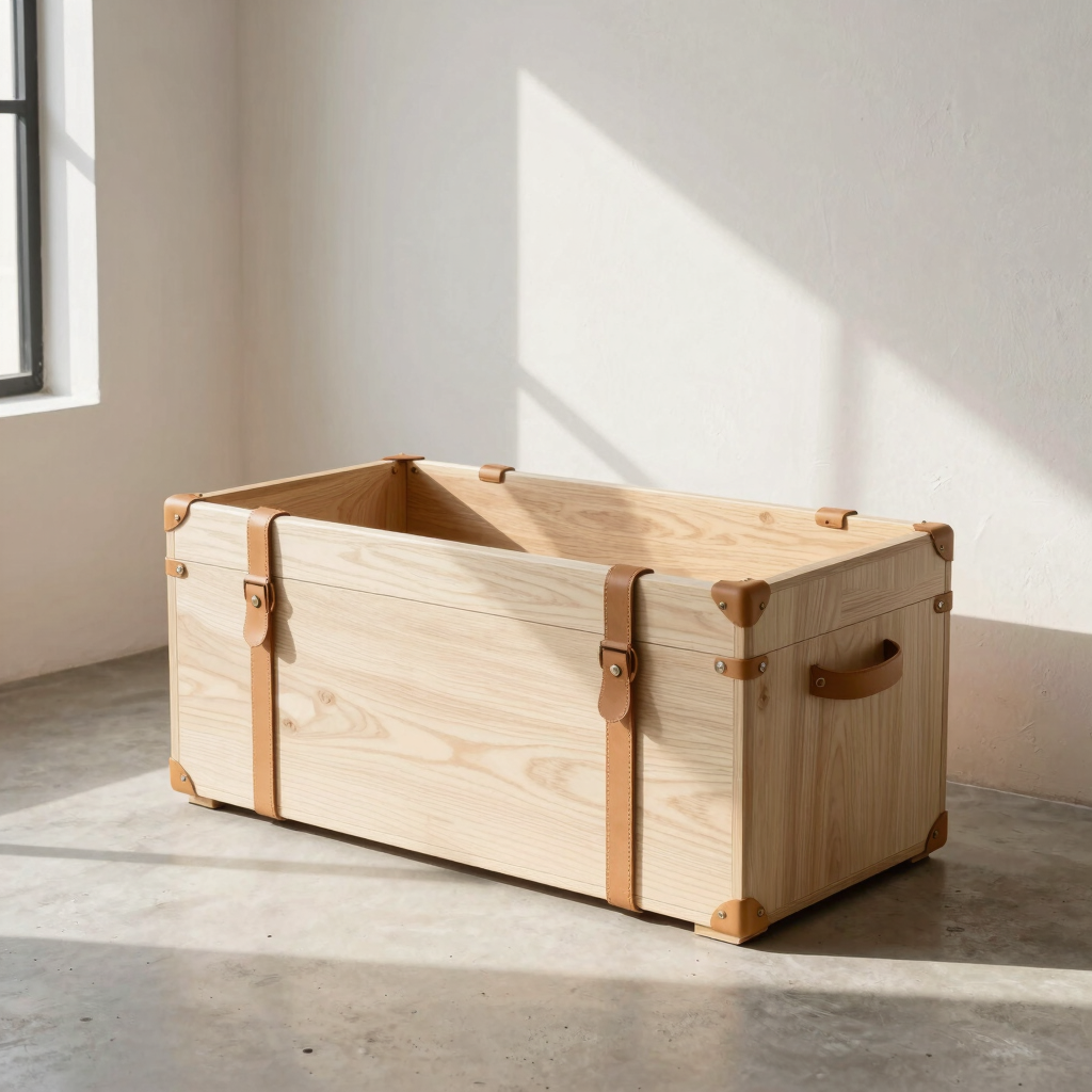 Maren Low-Profile Oak Trunk